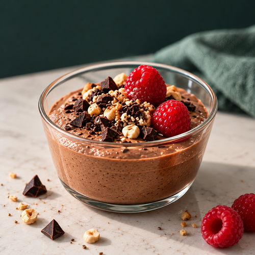Mousse de Chocolate y Chía