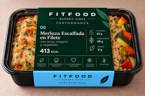 Merluza Escalfada en Filete