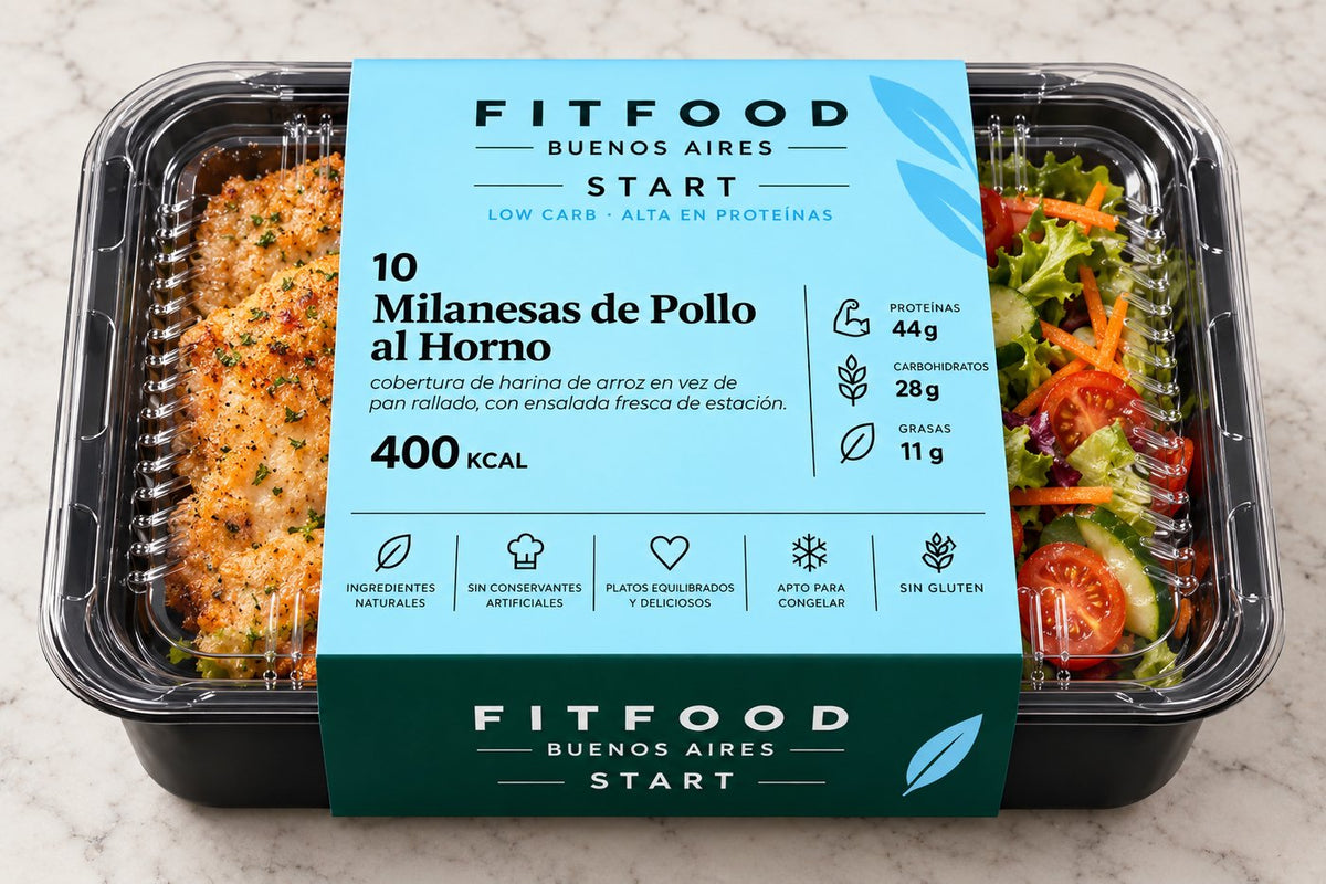 Milanesas de Pollo al Horno — línea START